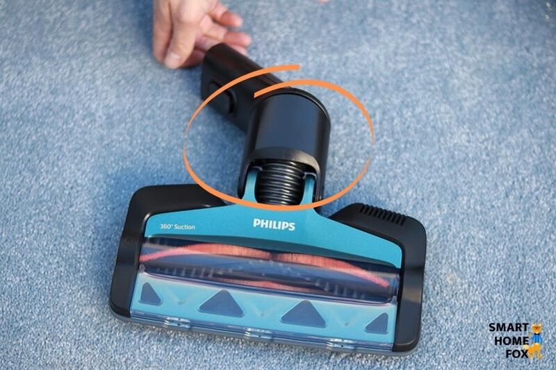 Соединение напольной насадки Philips Speedpro Max Aqua